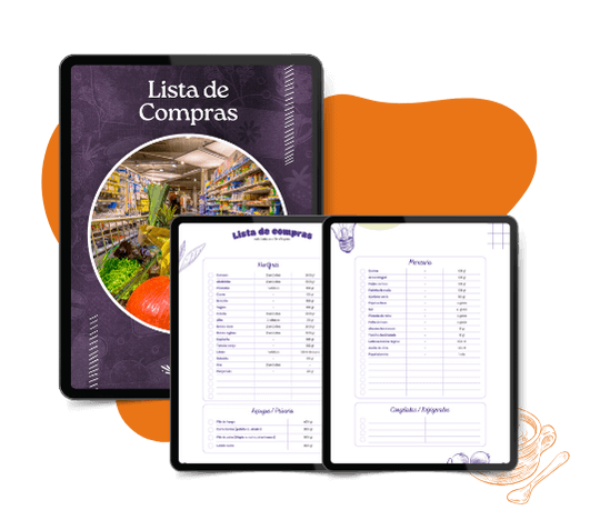 Lista de compras calculada para a semana toda